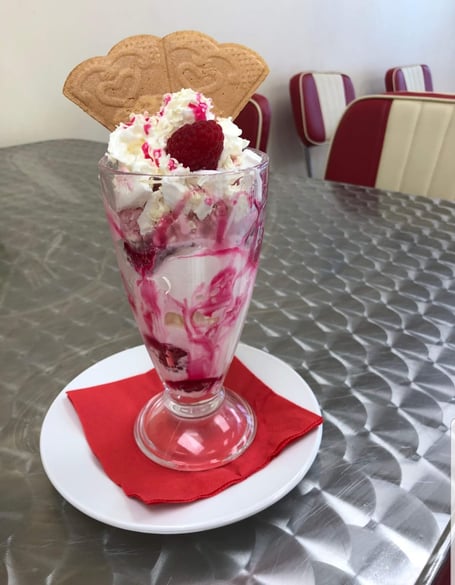 A delicious Gelatis desert