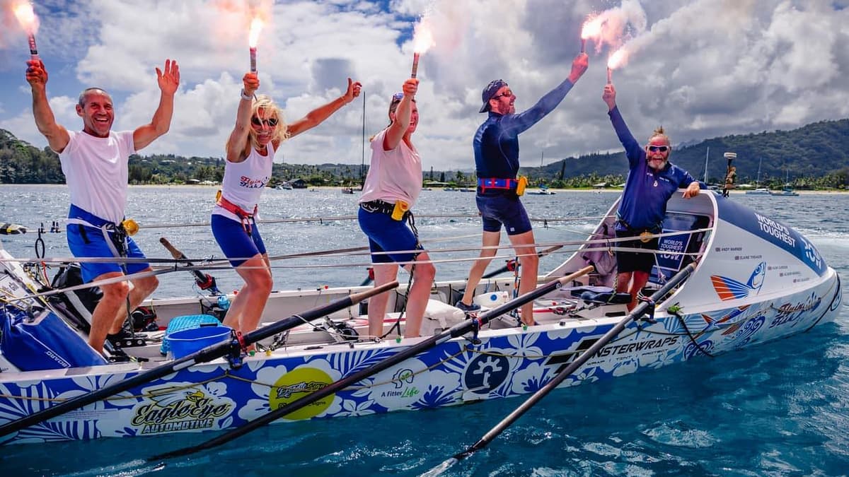 Simply oar-some as Monmouthshire rowers complete Pacific row ...
