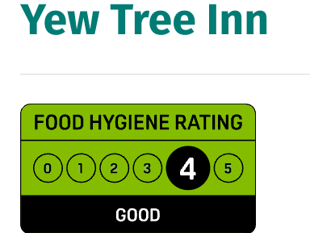 Yew Tree pub given 'good' rating by Food Standards