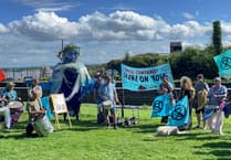 'Shame on you!' - activists highlight pollution of local rivers by water companies