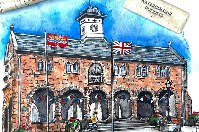 A sketch of Ross Market House