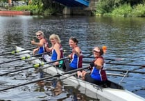 Ross rowers' prowess at Stourport Regatta, securing multiple victories