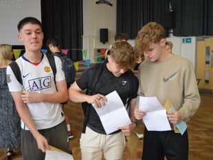 John Kyrle High School students open their GCSE results