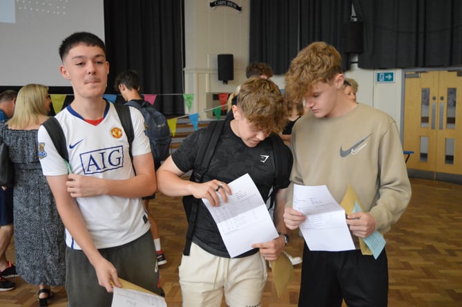 JKHS students find out their GCSE results