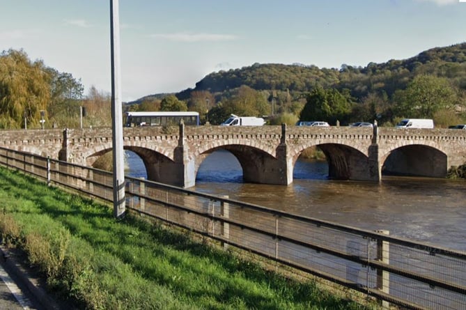 The Wye Bridge at Monmouth