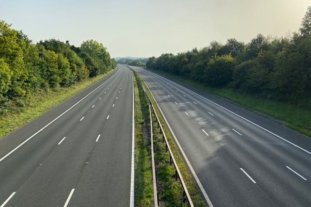 Police have confirmed a man was killed after being hit by a HGV on the M5 near Wellington