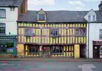 Tudor building for sale is antiques emporium with planning for a home 