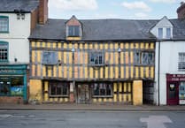Tudor building for sale is antiques emporium with planning for a home 