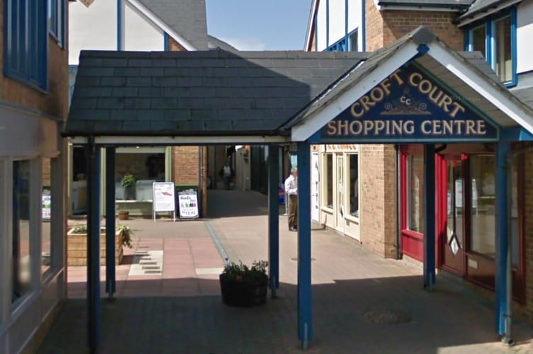 Location of where Ross's new tattoo shop is going