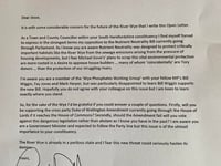 Open letter urges MP to say no to nutrient neutrality 