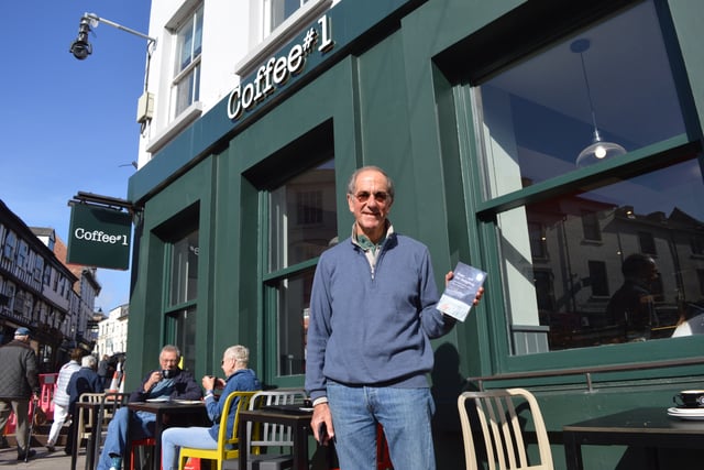 Wye Valley business magnate, Tom Vaughan, shares wisdom at Ross church