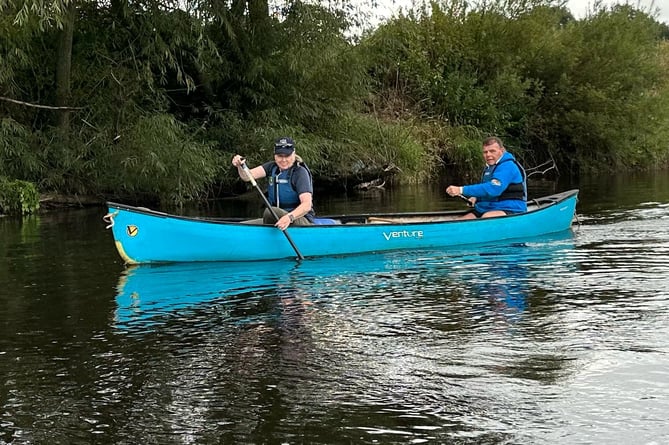 Camilla and Graham, two members of the MAD Challenge team