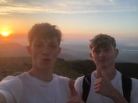 Ben Washington and Gabriel Bornoff peak in high school