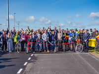 Chris Boardman inaugurates Hereford's new cycling track designed for all skill levels
