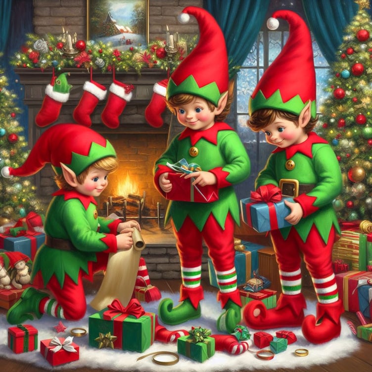 Christmas elves