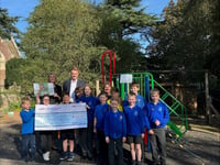 Huntley Primary School unveils new playground