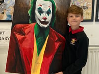 George's latest work is no laughing matter
