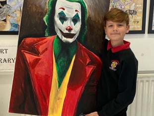 George's latest work is no laughing matter