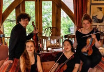 Award winning quartet to perform at Bridges Centre in Monmouth