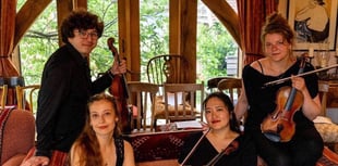 Award winning quartet to perform at Bridges Centre in Monmouth