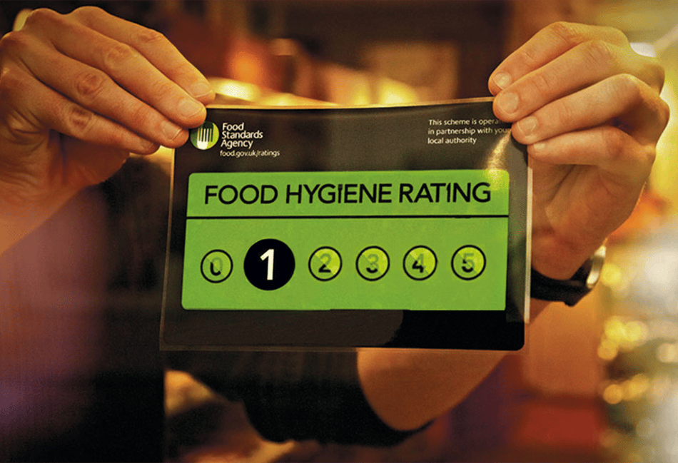 Indian restaurant receives one-star food hygiene rating