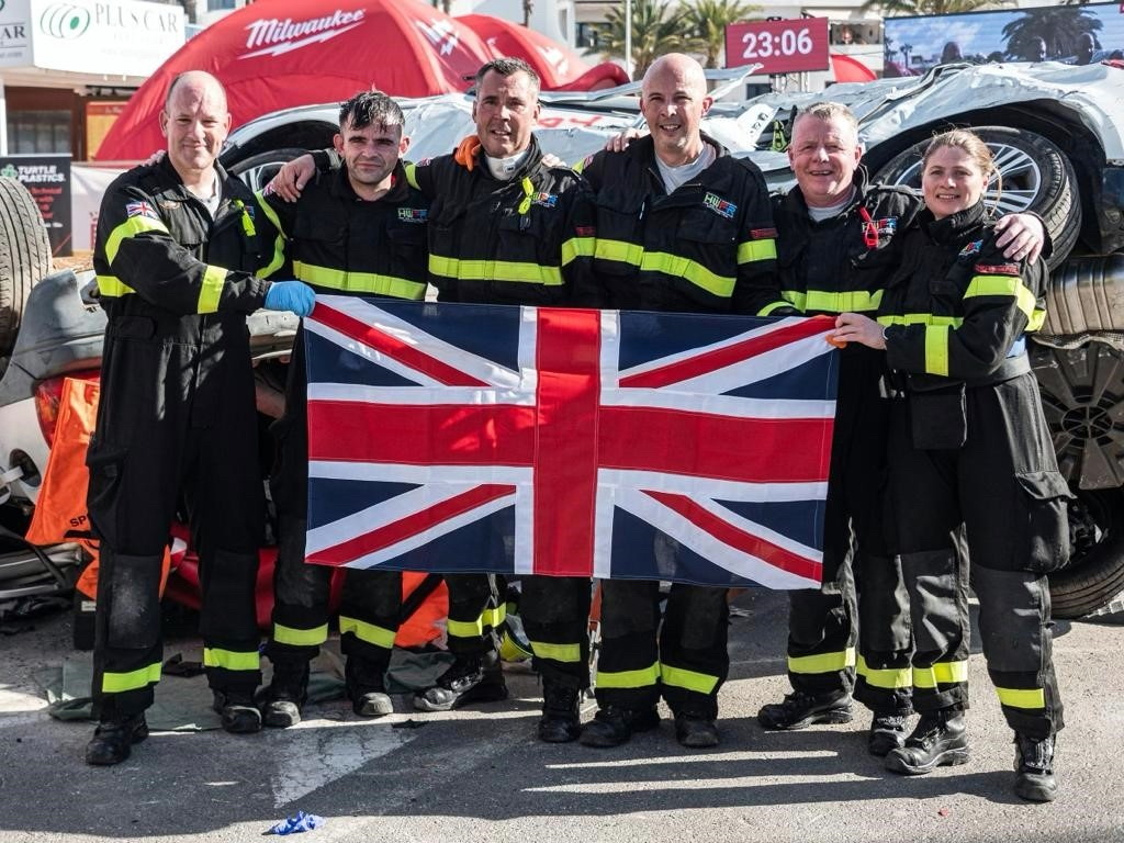 Firefighters blaze a trail at world rescue challenge