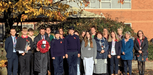 John Kyrle High School Honors Remembrance Day