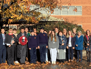 John Kyrle High School Honors Remembrance Day