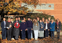 John Kyrle High School Honors Remembrance Day