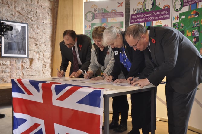 Herefordshire council signing partnership