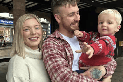 Aflie McDonald with his family