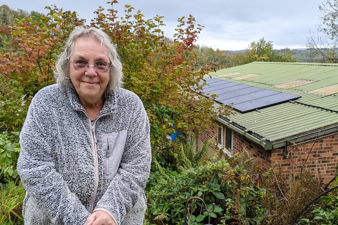 Ruardean's Mary Thorpe is the first homeowner in Gloucestershire to benefit from a new government home energy grant