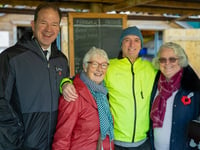 MP Jesse helps Zero Waste stall celebrate third birthday