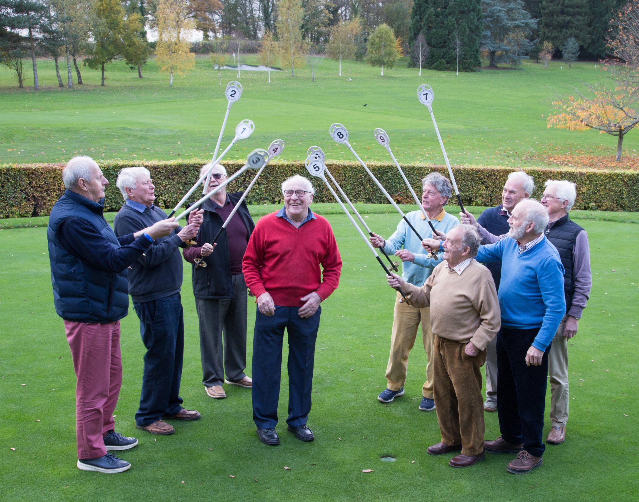 Life of Brian, aged, 90, toasted at golf club