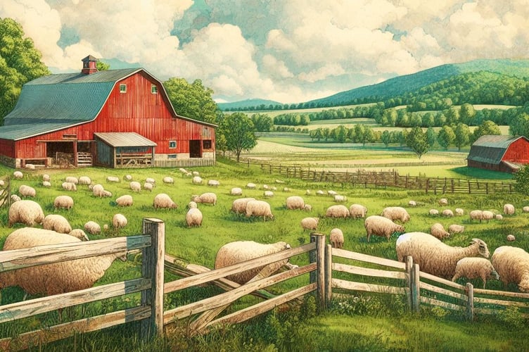 sheep farm