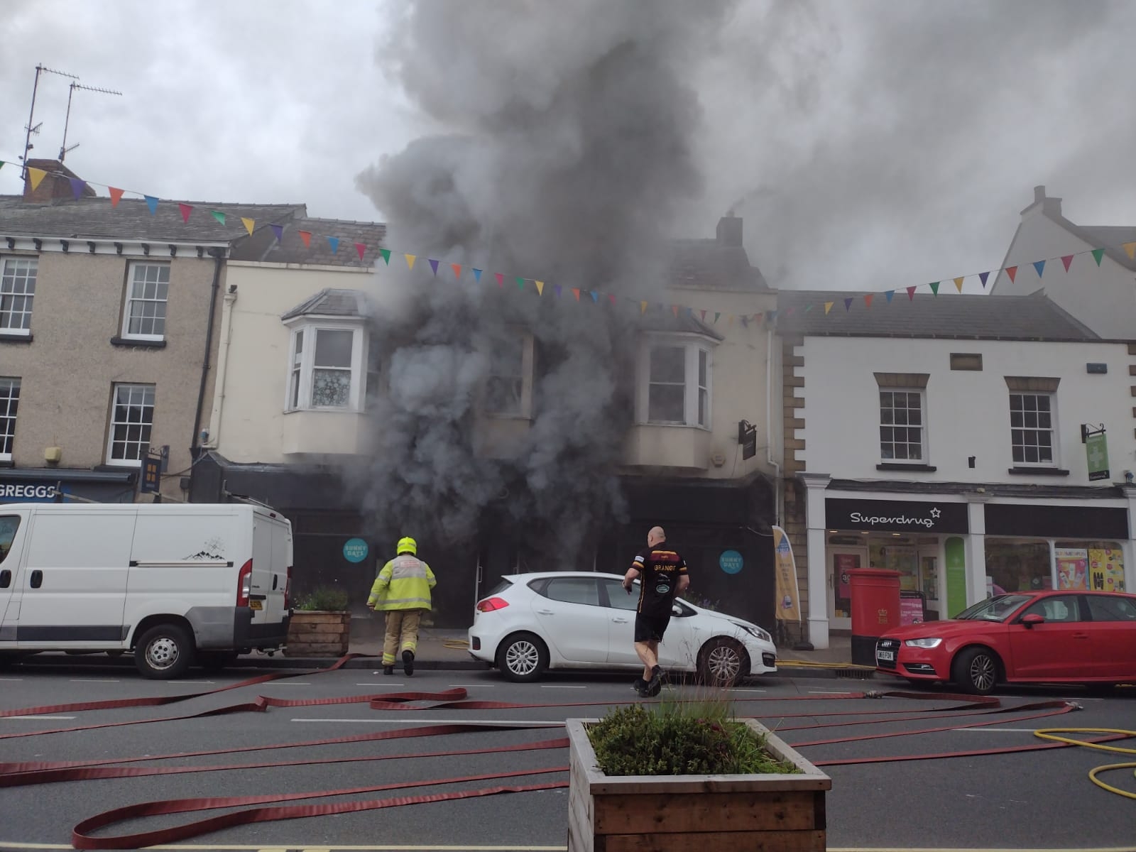 Fire-gutted Peacocks premises in Monmouth up for sale