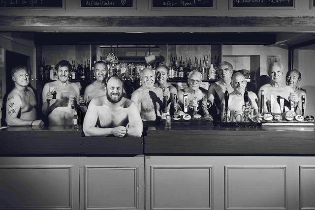 Grumpies bare (nearly) all in calendar to raise funds for Newnham Club