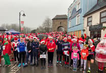 Marks, set, yo ho ho! - as 300 festive runners join Monmouth Santa Fun Run 