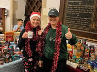 Longhope Runner spread festive cheer with 'Hamper Scamper' charity run
