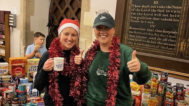 Hamper Samper Longhope Runners spread festive cheer with 'Hamper Scamper' charity run ...