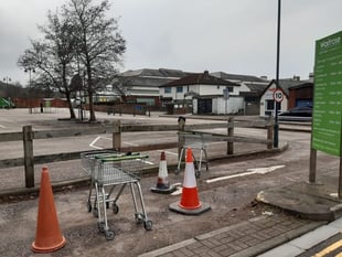 Woman killed pensioner in supermarket car park crash
