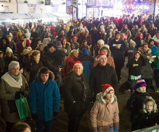'Volunteers have done a lovely job with Coleford Christmas lights'