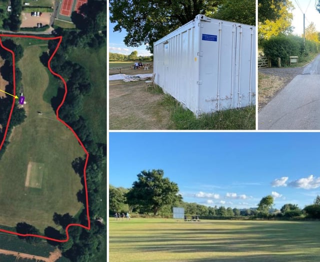 Village cricket club wants retrospective permission for second pitch