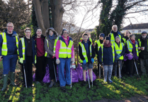 Ross Community Litter Clean-up Crew kick off 2024 with success