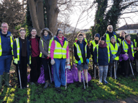 Ross Community Litter Clean-up Crew kick off 2024 with success