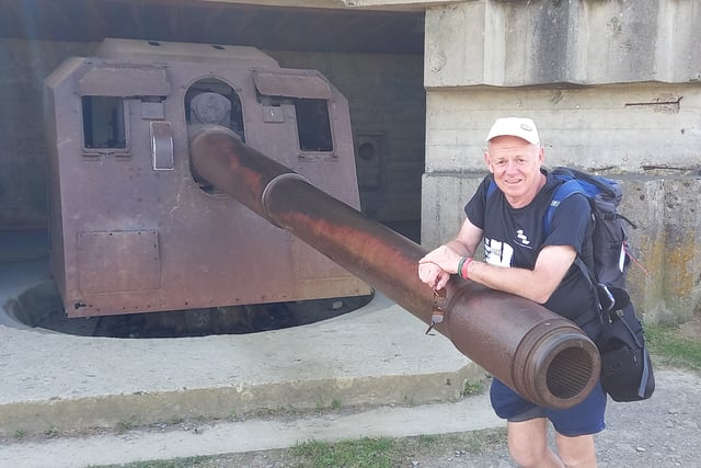 Marcus walks 'in the footsteps of heroes' to raise £5,000 for soldiers