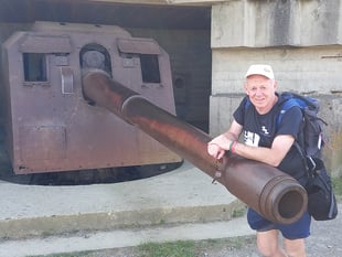 Marcus walks 'in the footsteps of heroes' to raise £5,000 for soldiers
