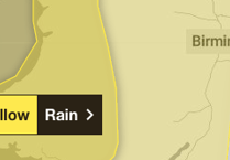 Met Office issues yellow weather warning for the weekend
