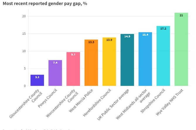LDRS gender pay gap