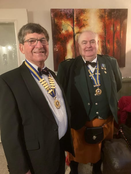 Nick Taylor and Garry Mills